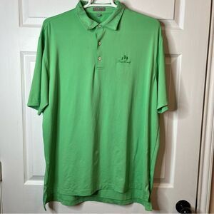 Peter Millar Summer Comfort Golf Polo With Embroidery Size XL